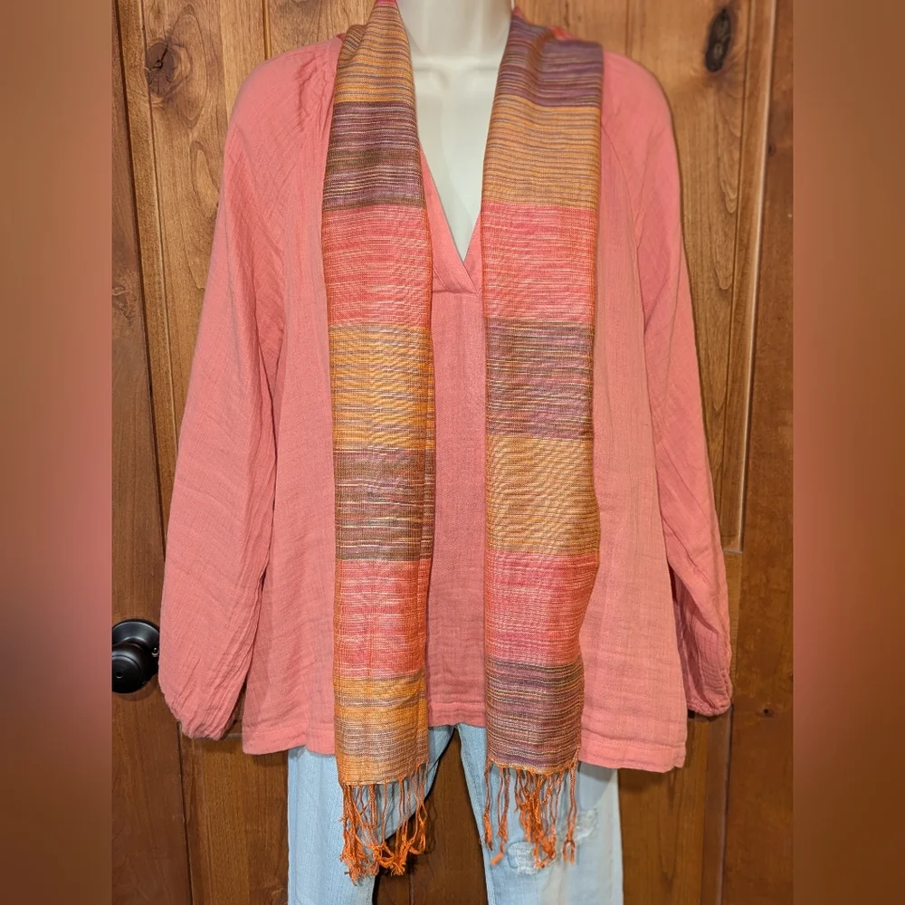 Multicolor Striped‎ Scarf